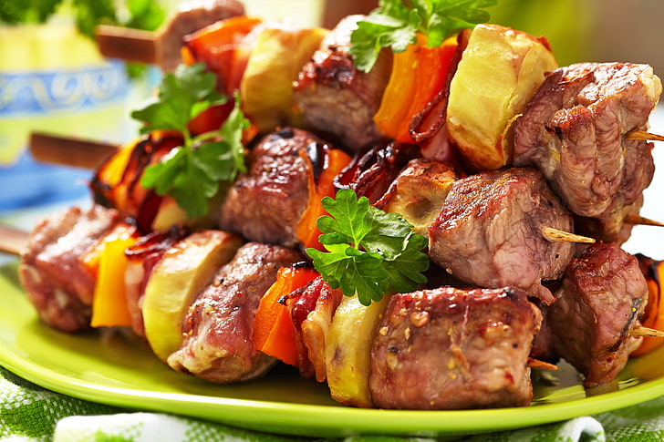 Shische with Vegetables. Source: AdobeStock