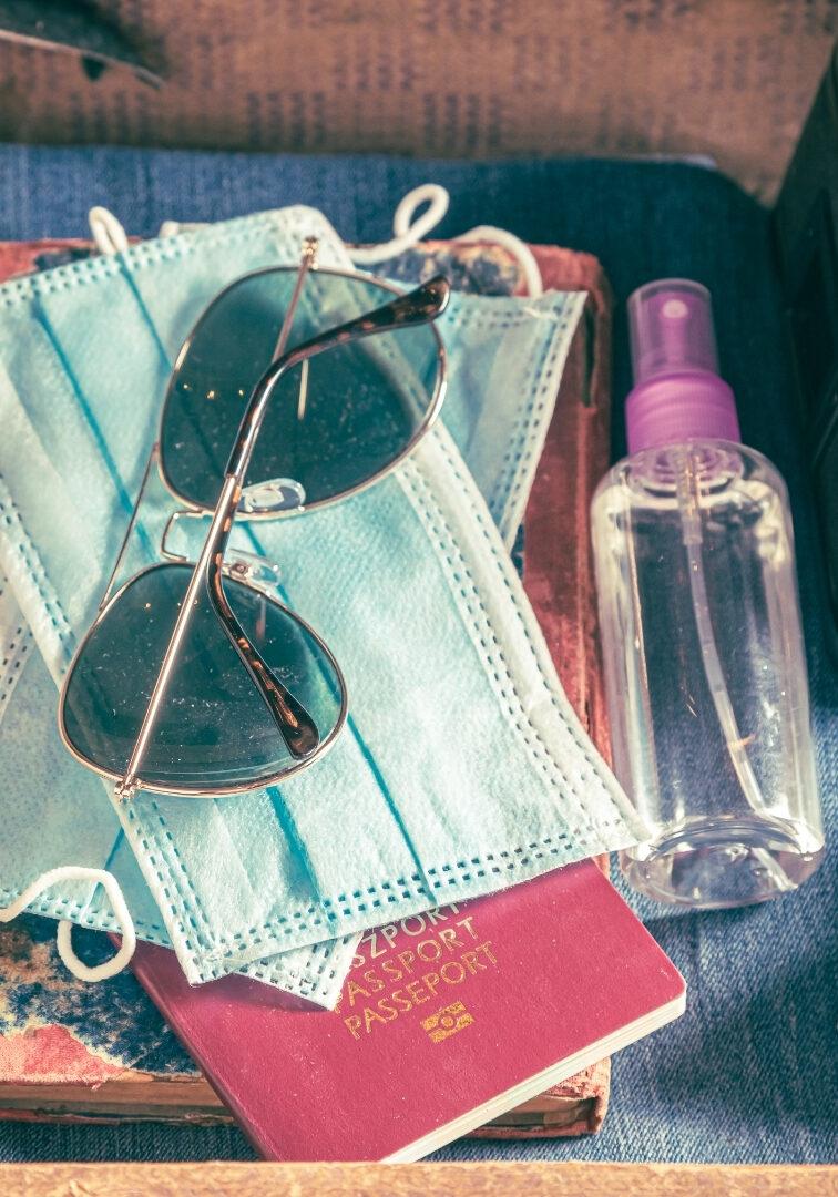 Full suitcase as travel restrictions. 
Source: Canva